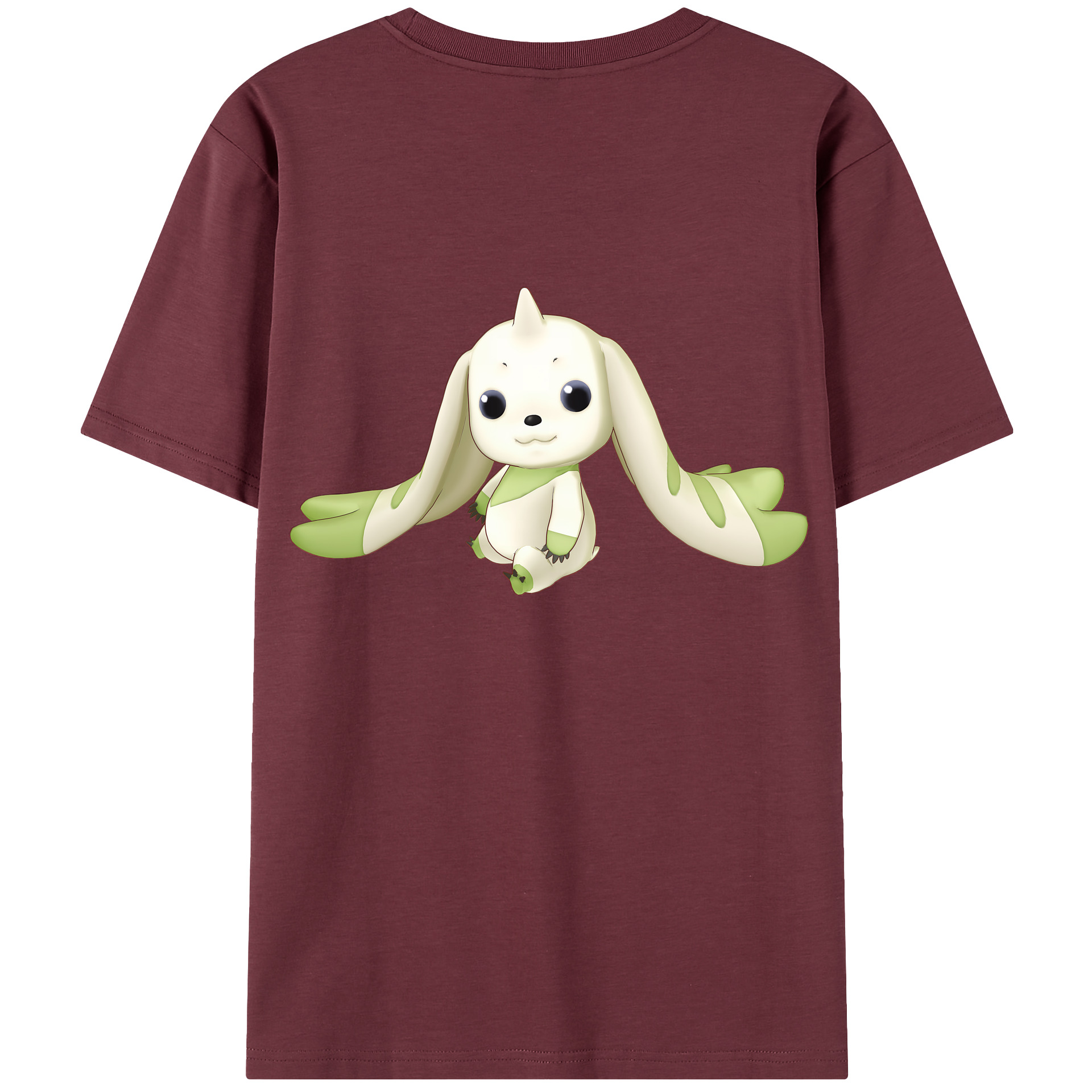 （画像用） Digimon デジタルモンスター/デジモン 綿100％半袖Tシャツ（背面プリント）